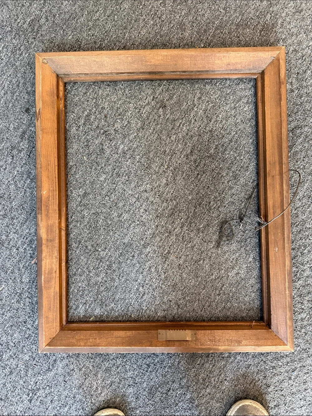 Decorative Wood Picture Frame in Brown - Unbranded